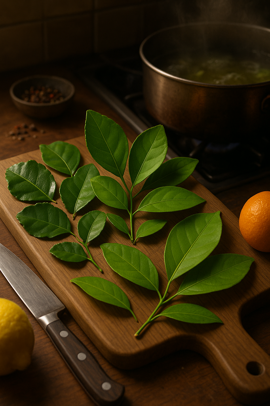 Historia Wykorzystania Liści Cytrusów w Kuchni