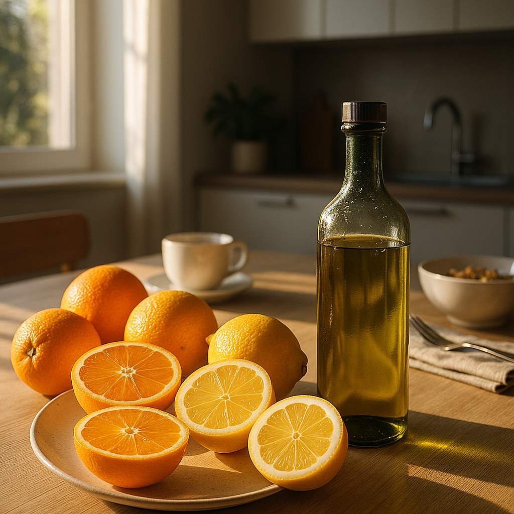 Podsumowanie: zdrowe nawyki dzięki świeżym cytrusom i oliwie od pomarancze.com