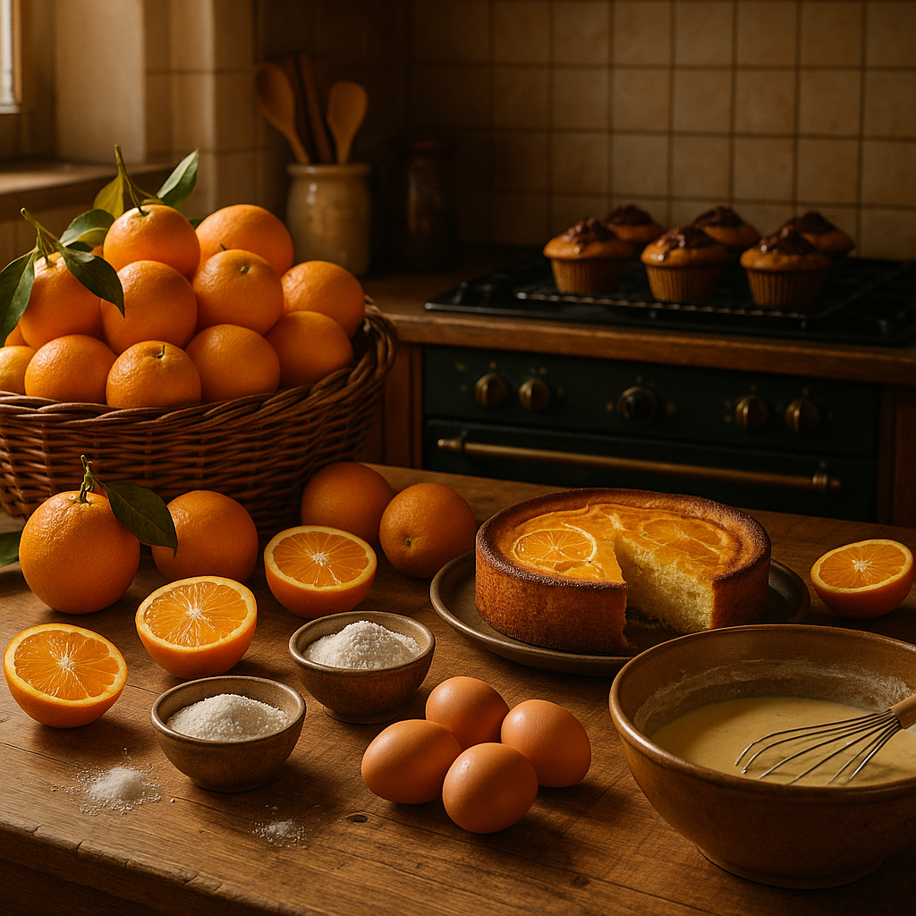 Pomarańczowe ciasta i muffiny: słodkie inspiracje