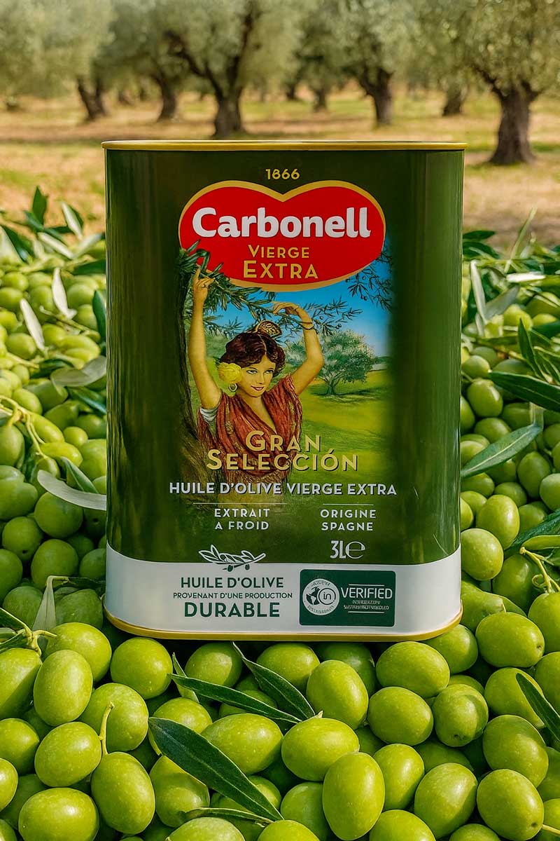 Carbonell Gran Selección Oliwa z Oliwek Extra Virgin – 3 litry