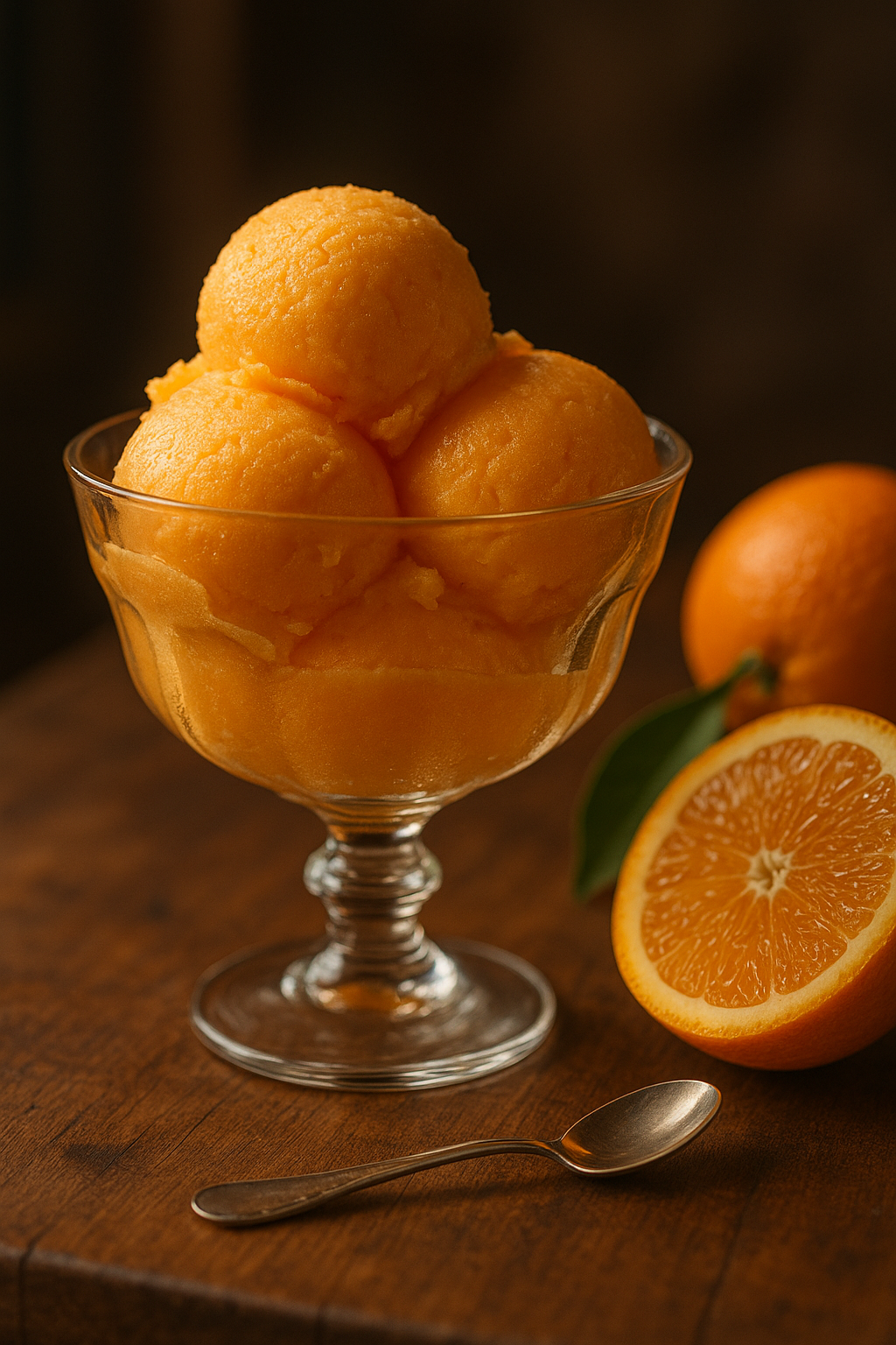 Sorbet pomarańczowy: Orzeźwienie w czystej postaci