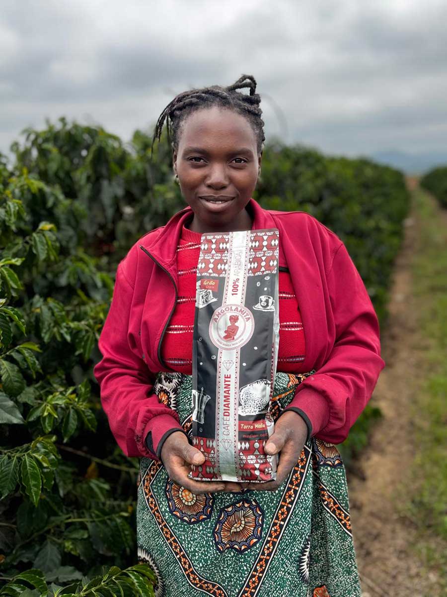 Kawa Diamentowa z Angoli, Arabica 100% Mielona 250g