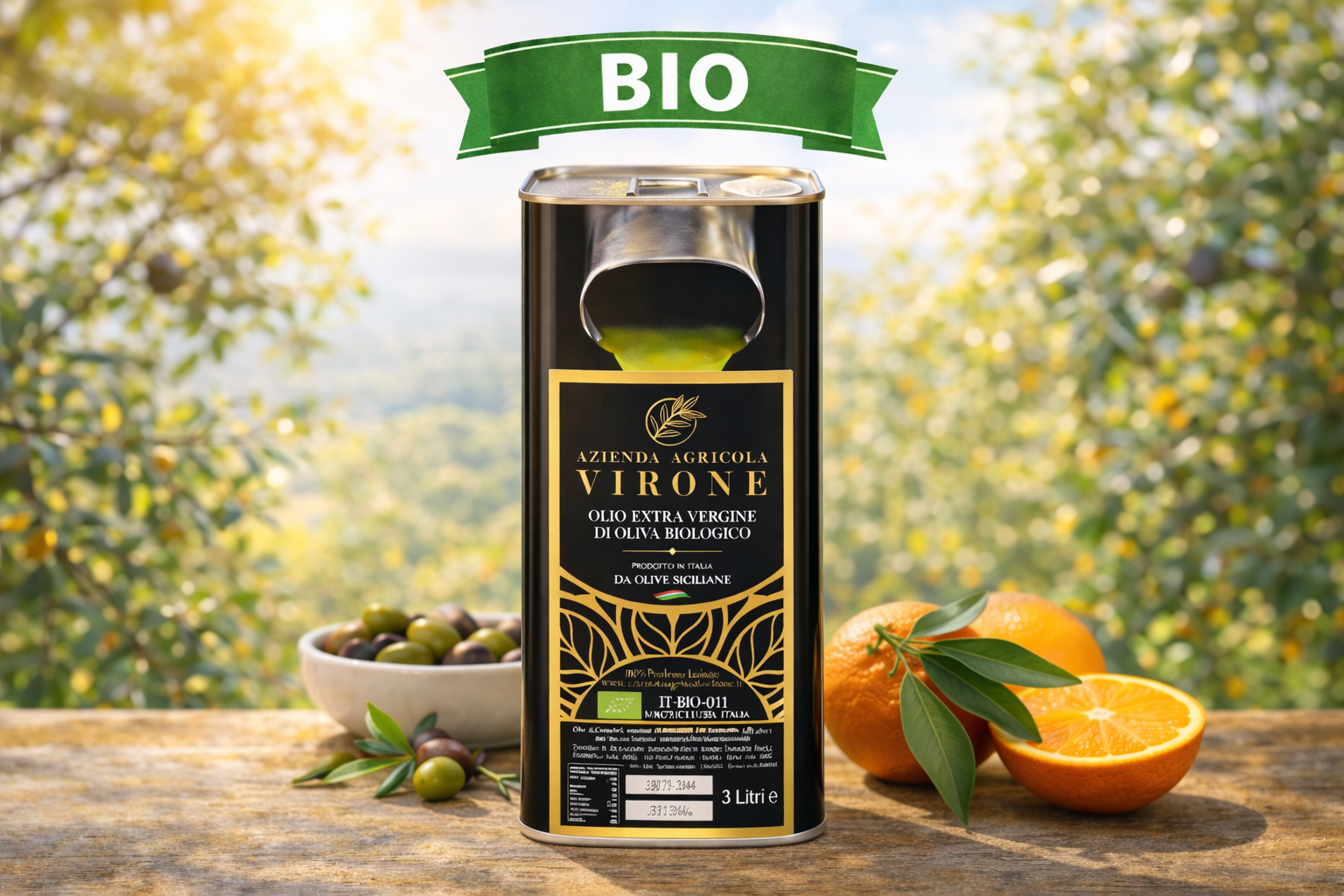 Bio Sicilia Extra Virgin Olive